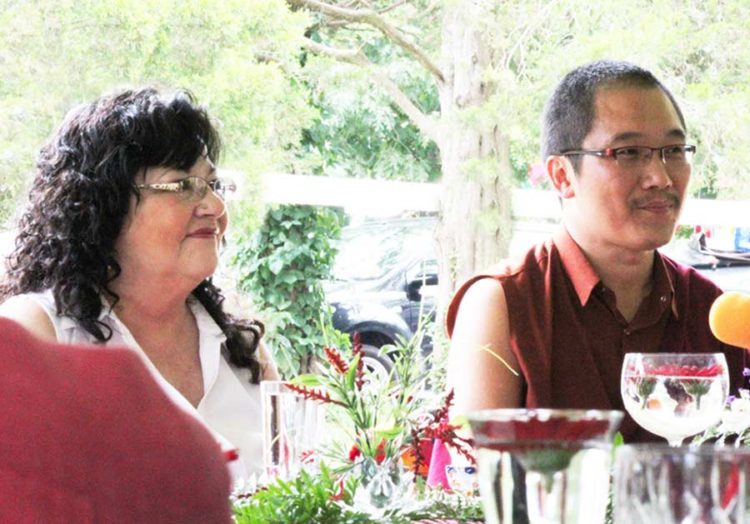 JAL and HH Karma Kuchen Rinpoche